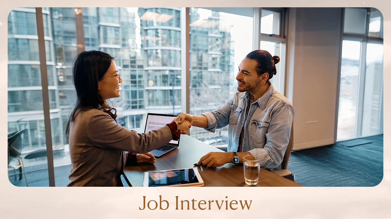 Job interview Muhurat